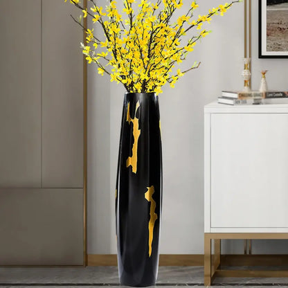 Grand vase noir