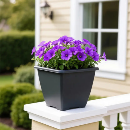 Gros pot de fleur carré