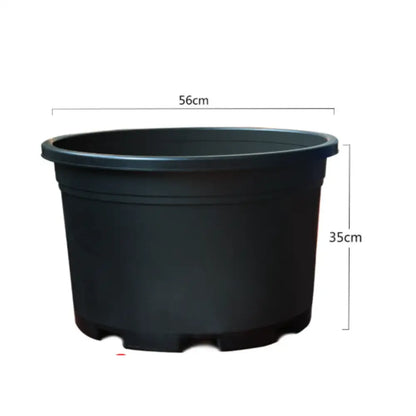 Gros pot de fleur extérieur plastique