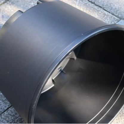 Gros pot de fleur extérieur plastique