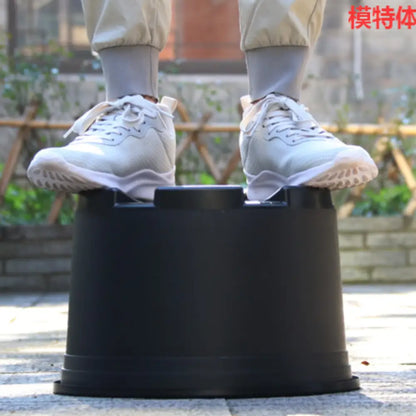 Gros pot de fleur extérieur plastique