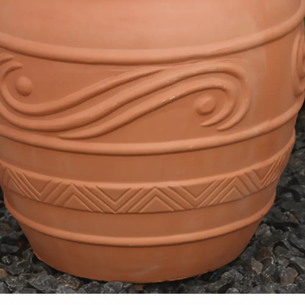 Gros pot de fleur extérieur terre cuite