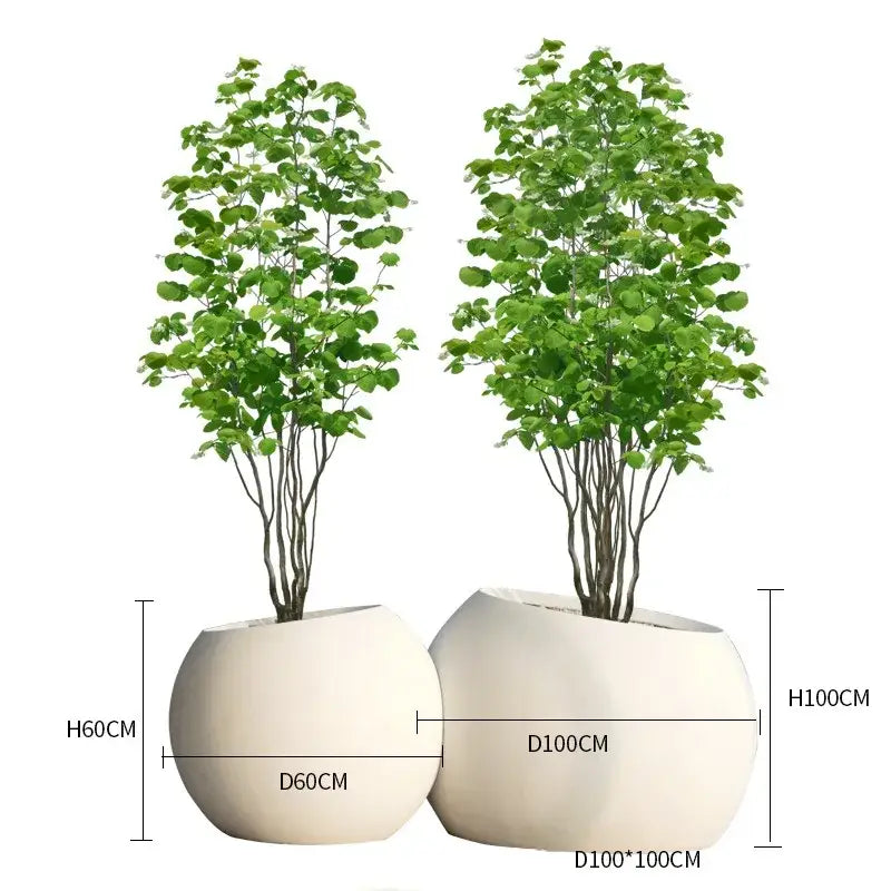 Gros pot de fleur extérieur XXL