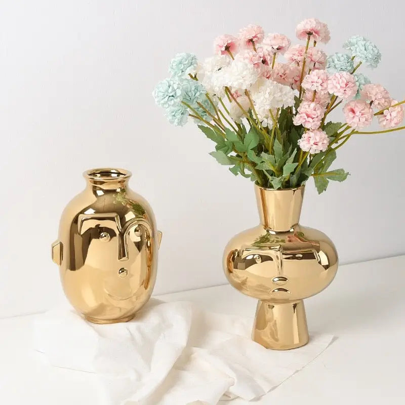 Illusion vase visage