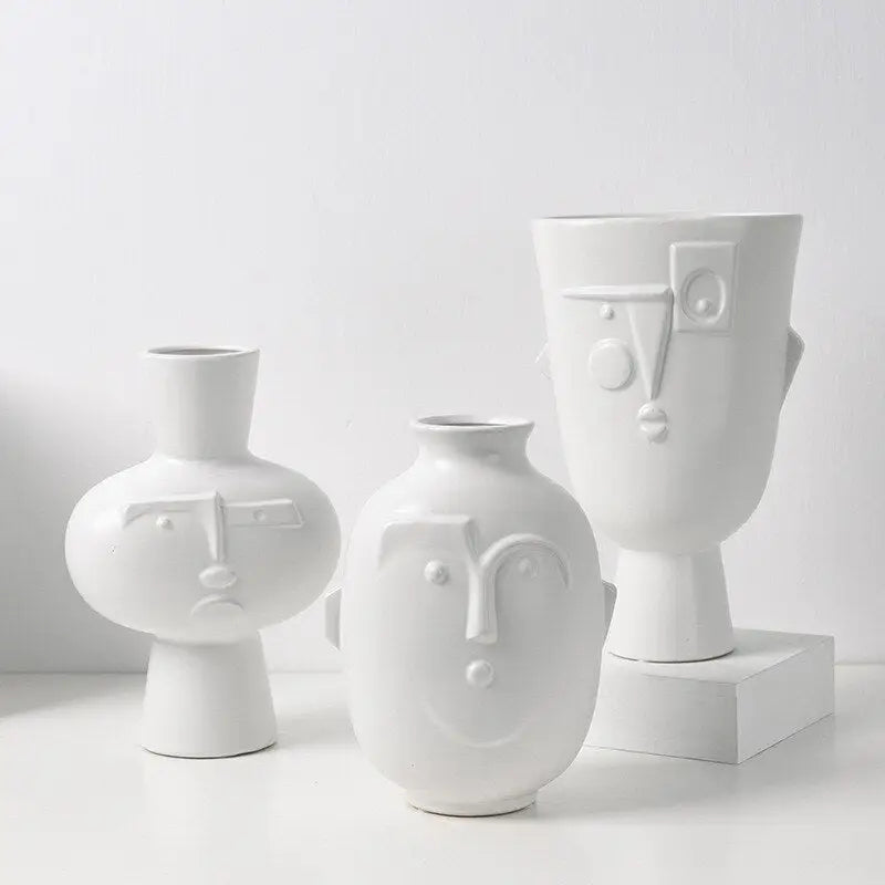 Illusion vase visage