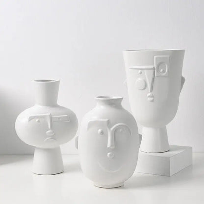 Illusion vase visage