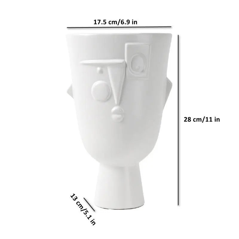 Illusion vase visage