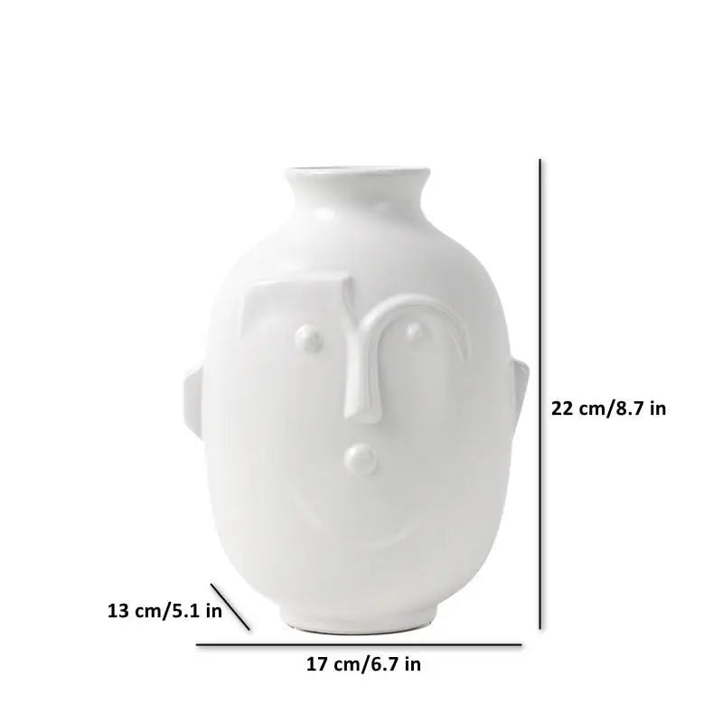 Illusion vase visage