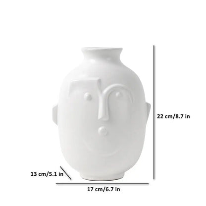 Illusion vase visage