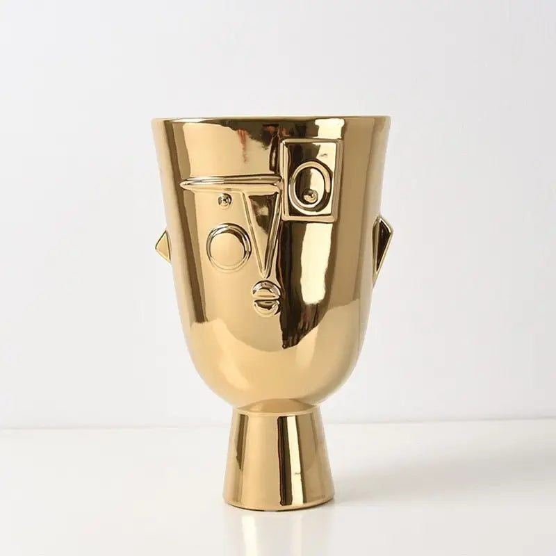Illusion vase visage