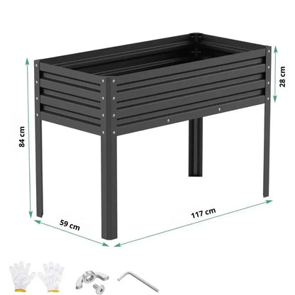 Jardinière haute sur pied