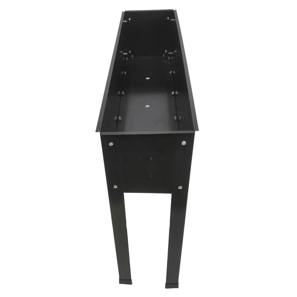 Jardinière métal noir sur pied