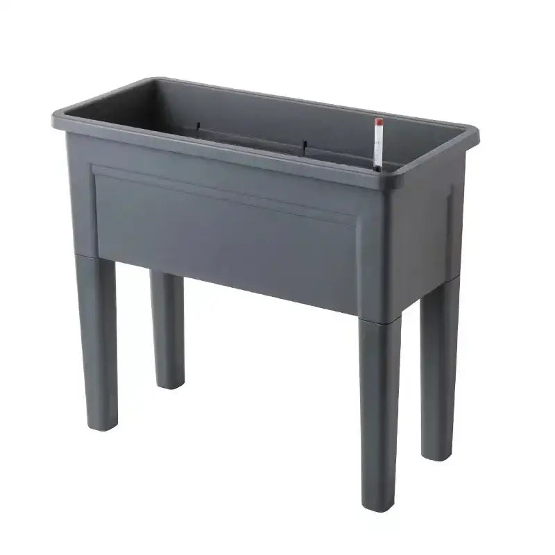 Jardinière sur pied en plastique