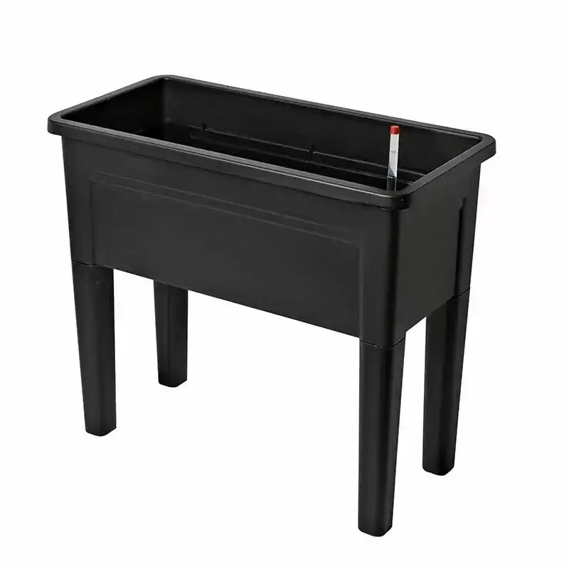 Jardinière sur pied en plastique