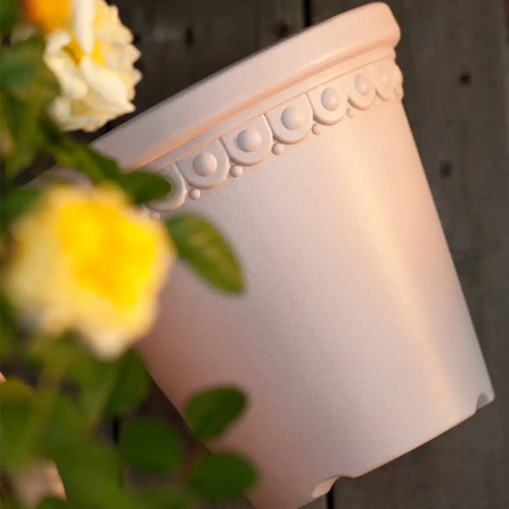 Lot de 3 pot de fleur plastique