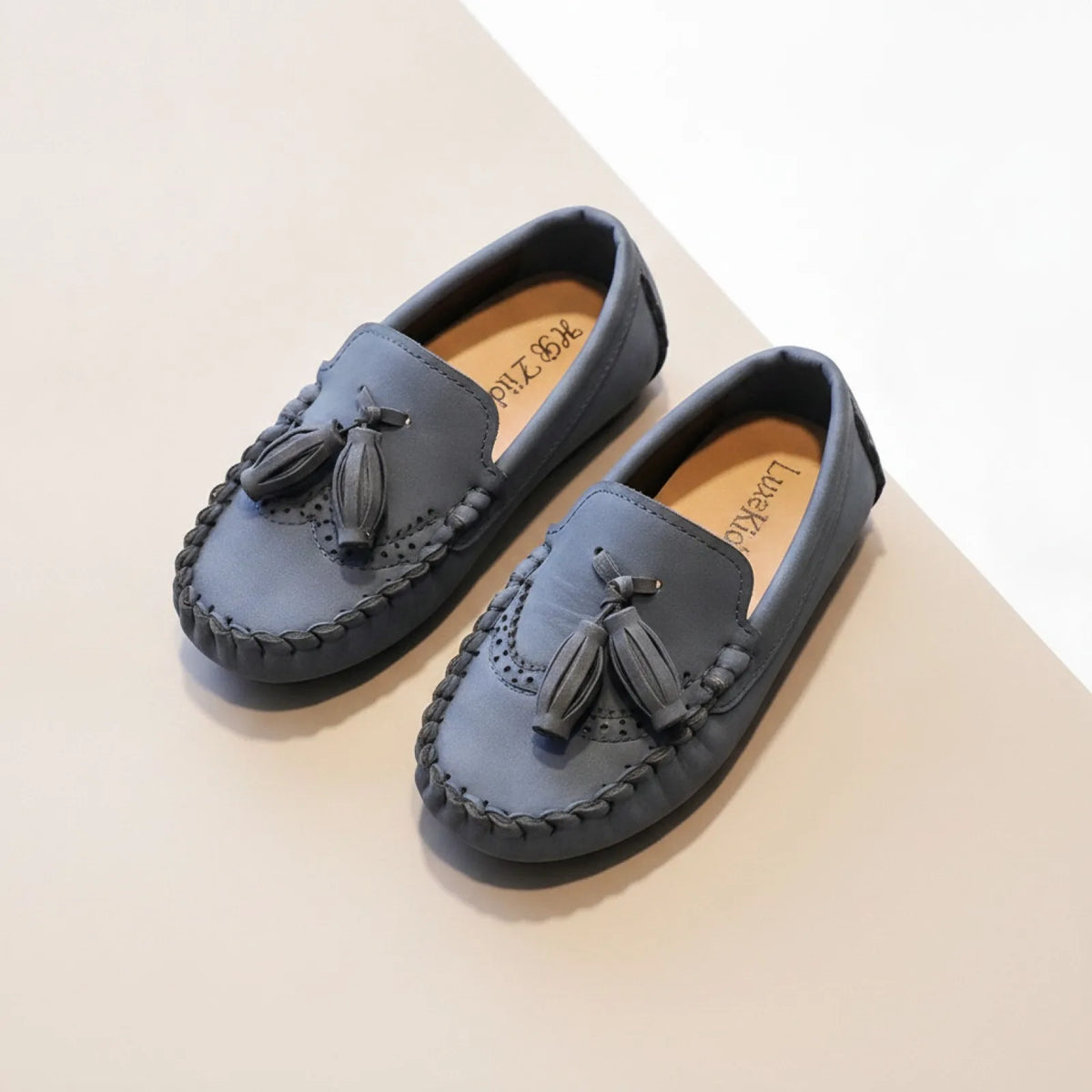 LuxeKids Mocassins garçon élégants à glands