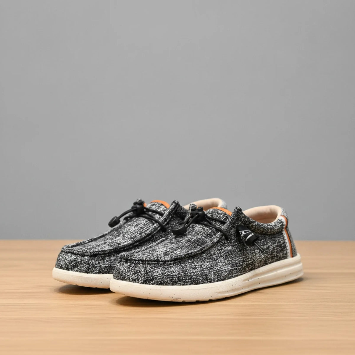LuxeLine Mocassins Homme en Toile: Confort Léger