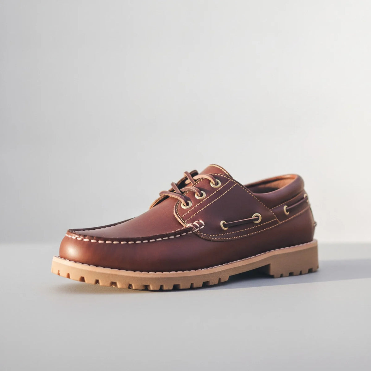 Marin Mocassins Bateau Homme Cuir Style Décontracté