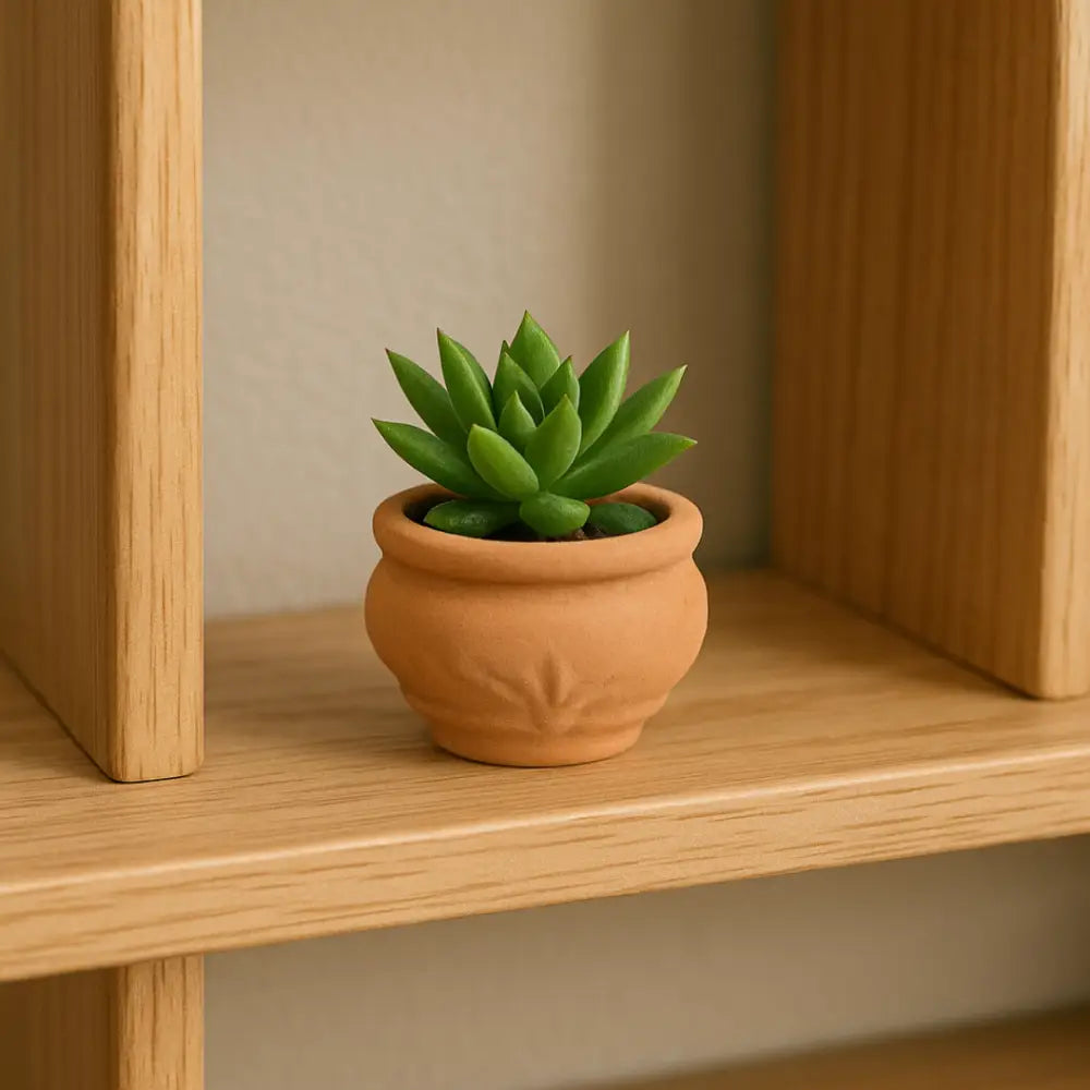 Mini pot de fleur en terre cuite