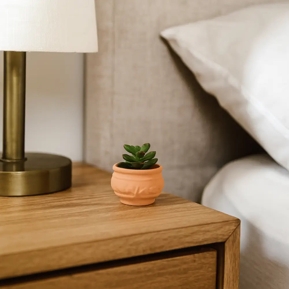 Mini pot de fleur en terre cuite