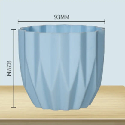 Lot de 2 Mini pot de fleur plastique