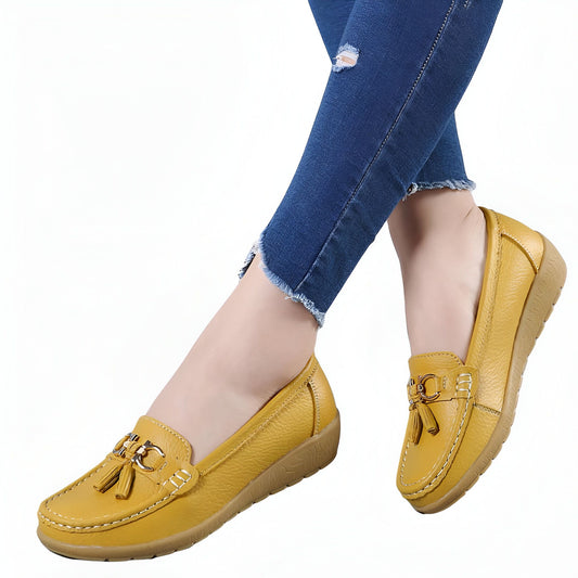 NovaWave Mocassins Ballerines Femme Confort Souples