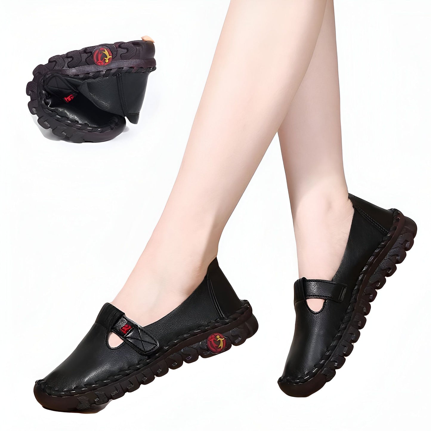 BrandLab Mocassins Confortables Cuir Synthétique SOIGNÉ