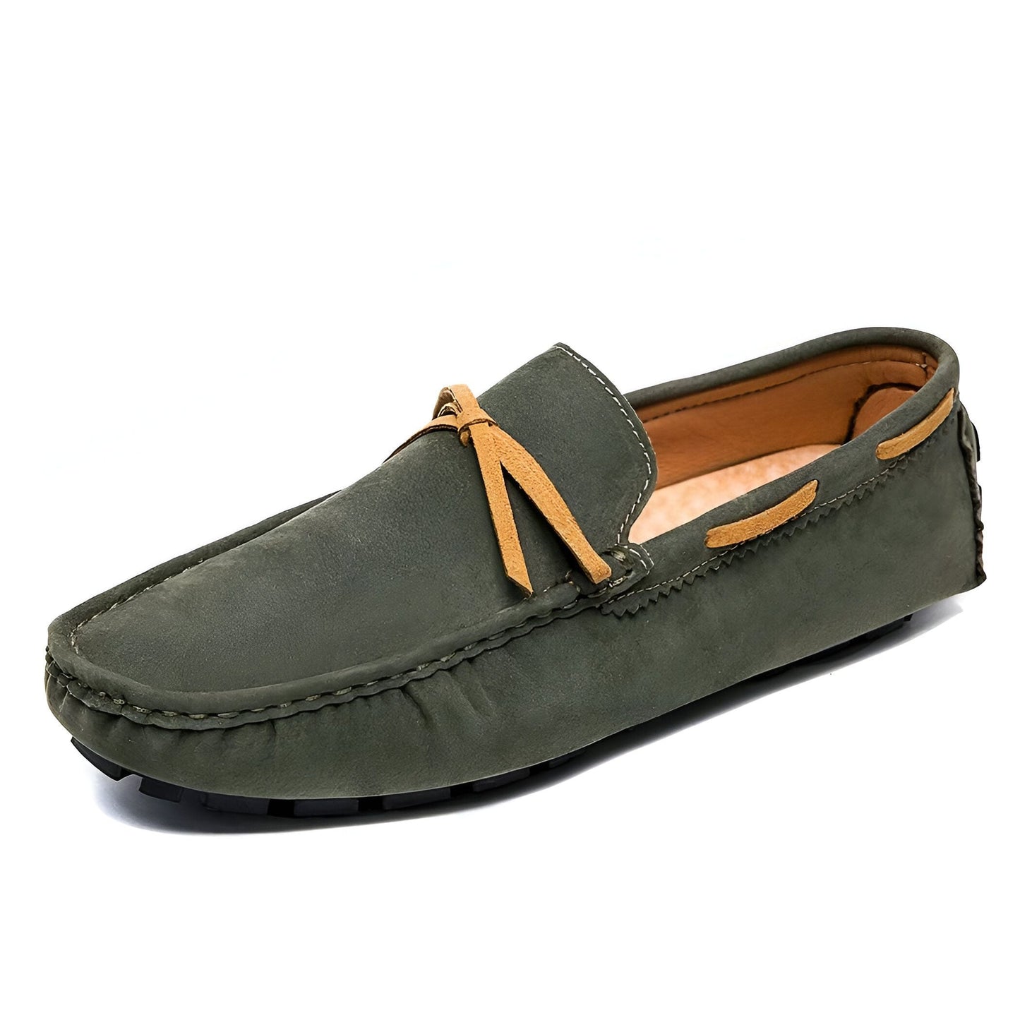 NeoMarin Mocassins Bateau Homme Daim Faciles à Enfiler