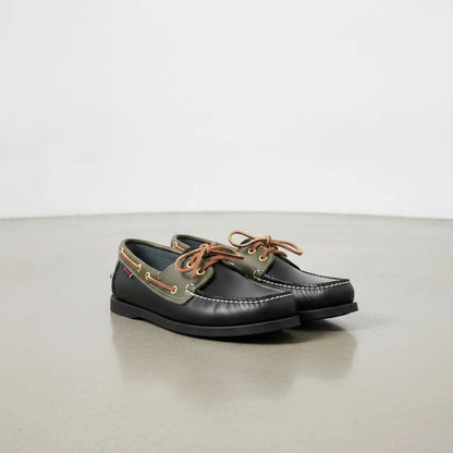 Mocassins Bateau Homme Premium Bicolores Style Soigné