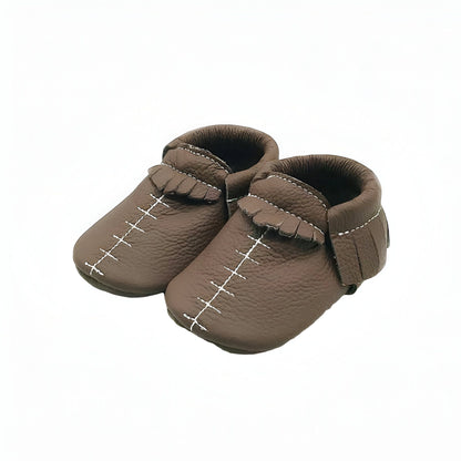 BabyPulse Mocassins motif baseball - Confort et style