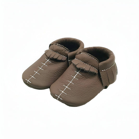 BabyPulse Mocassins motif baseball - Confort et style