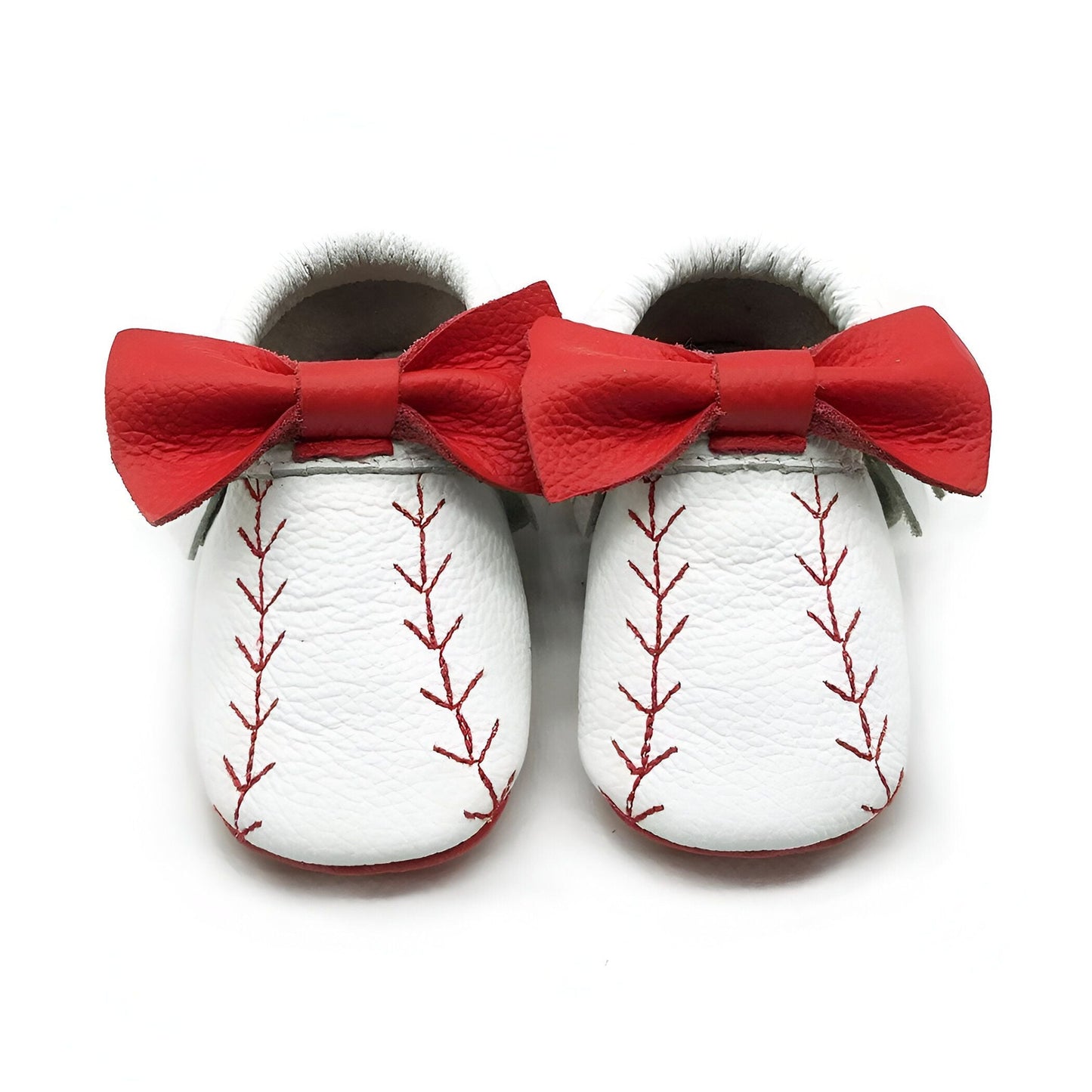 BabyPulse Mocassins motif baseball - Confort et style
