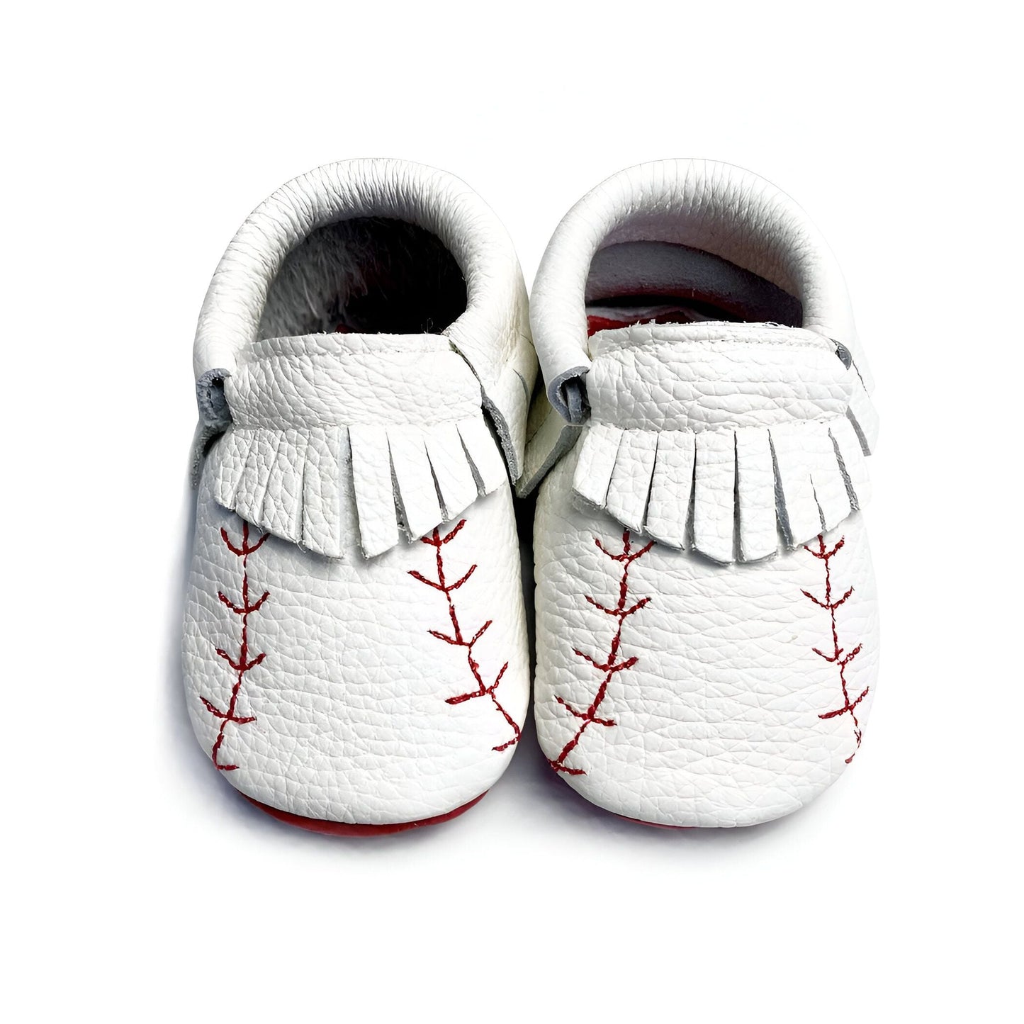 BabyPulse Mocassins motif baseball - Confort et style