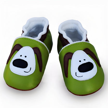 Brilloux Mocassins Bébé Souples Motif Animaux