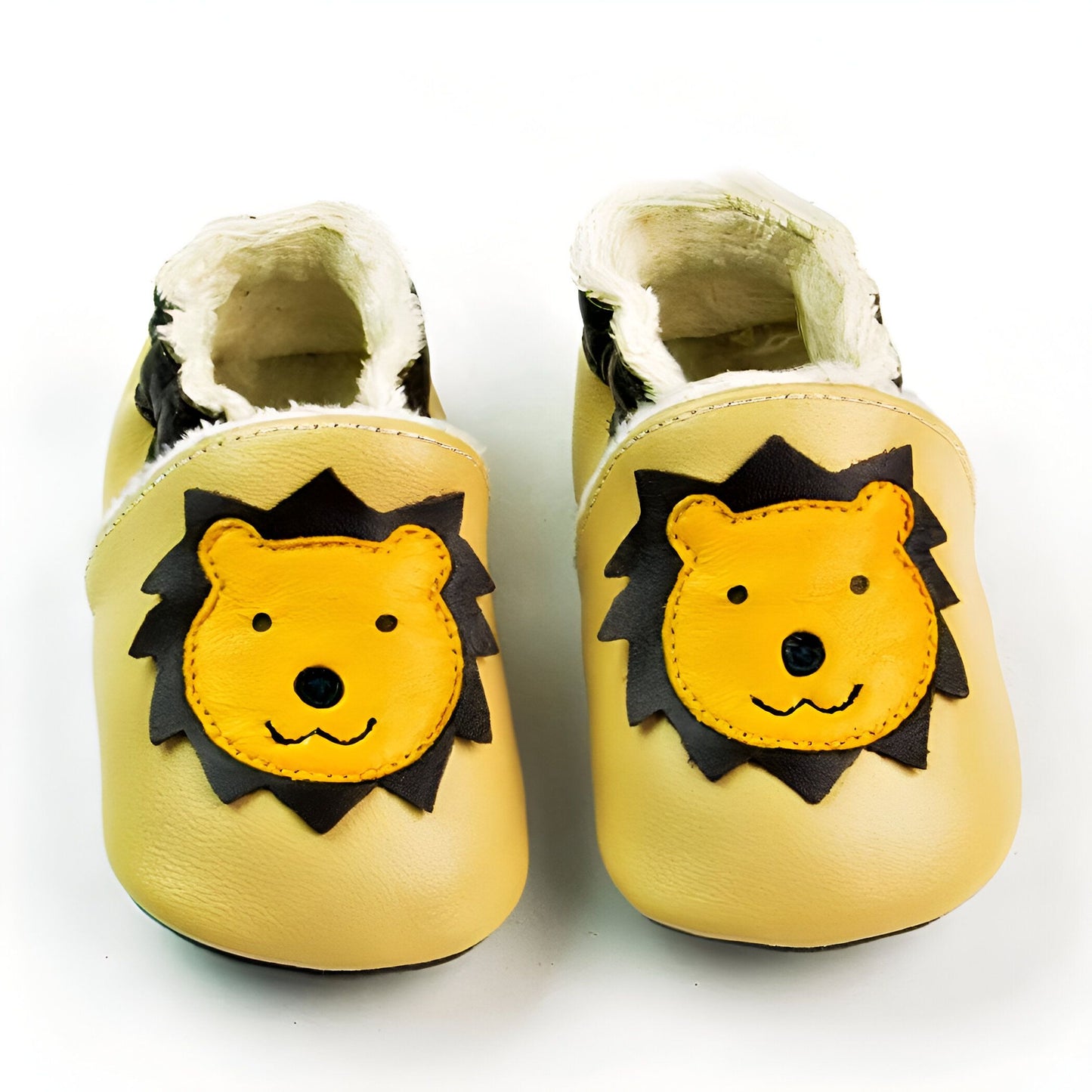 Brilloux Mocassins Bébé Souples Motif Animaux