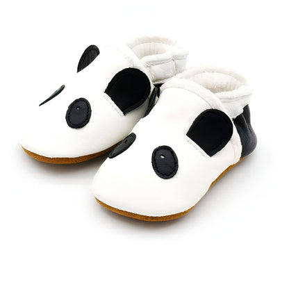 Brilloux Mocassins Bébé Souples Motif Animaux