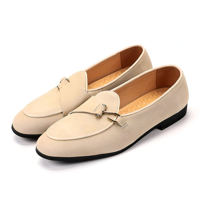 Auréa Mocassins Cuir Végan Classiques Homme