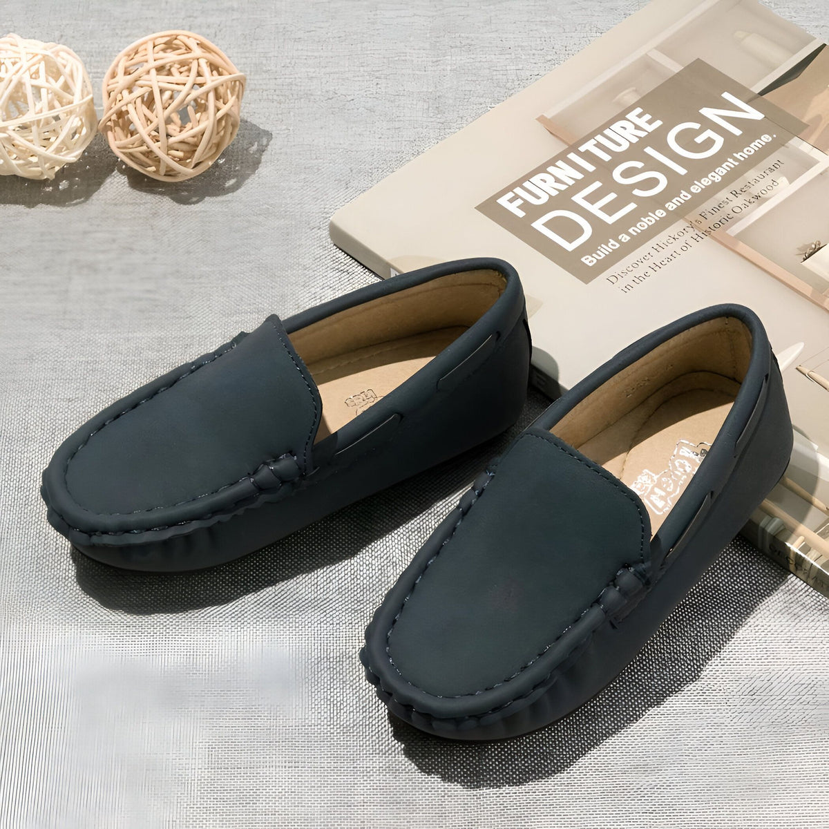NovaWear Mocassins Garçon Synthétiques Confortables Été