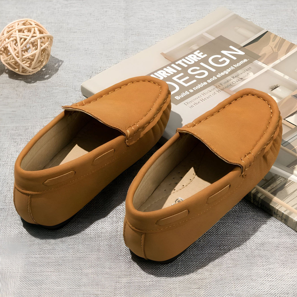 NovaWear Mocassins Garçon Synthétiques Confortables Été