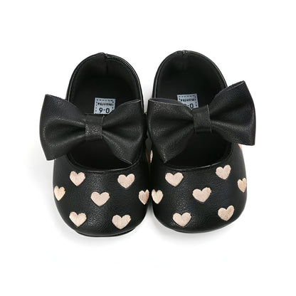 Chic&Co Mocassins bébé fille cuir synthétique coeur