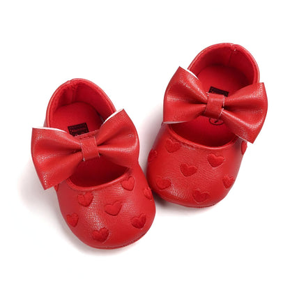 Chic&Co Mocassins bébé fille cuir synthétique coeur
