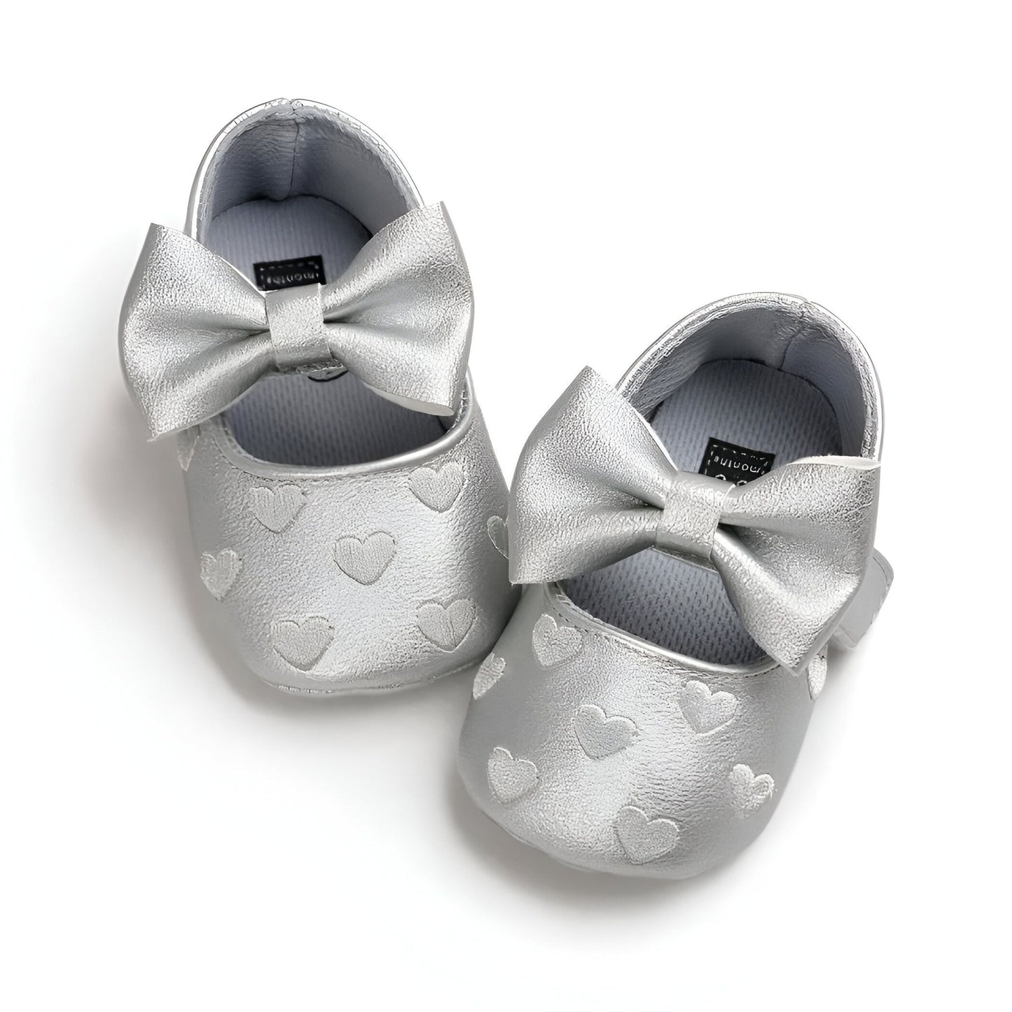 Chic&Co Mocassins bébé fille cuir synthétique coeur
