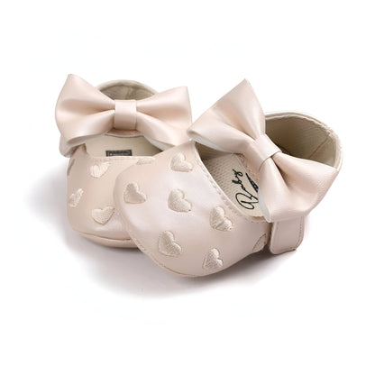 Chic&Co Mocassins bébé fille cuir synthétique coeur