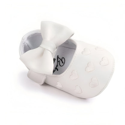 Chic&Co Mocassins bébé fille cuir synthétique coeur