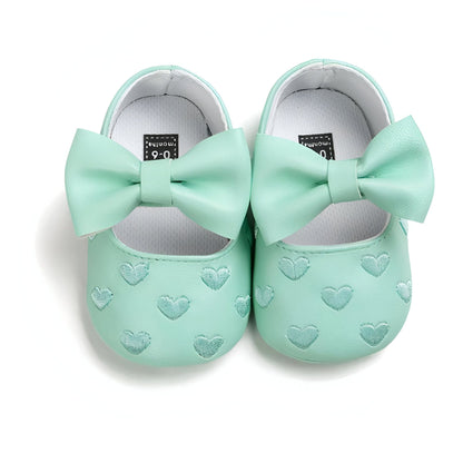 Chic&Co Mocassins bébé fille cuir synthétique coeur