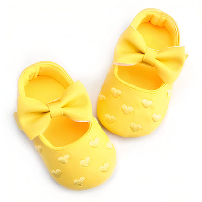Chic&Co Mocassins bébé fille cuir synthétique coeur