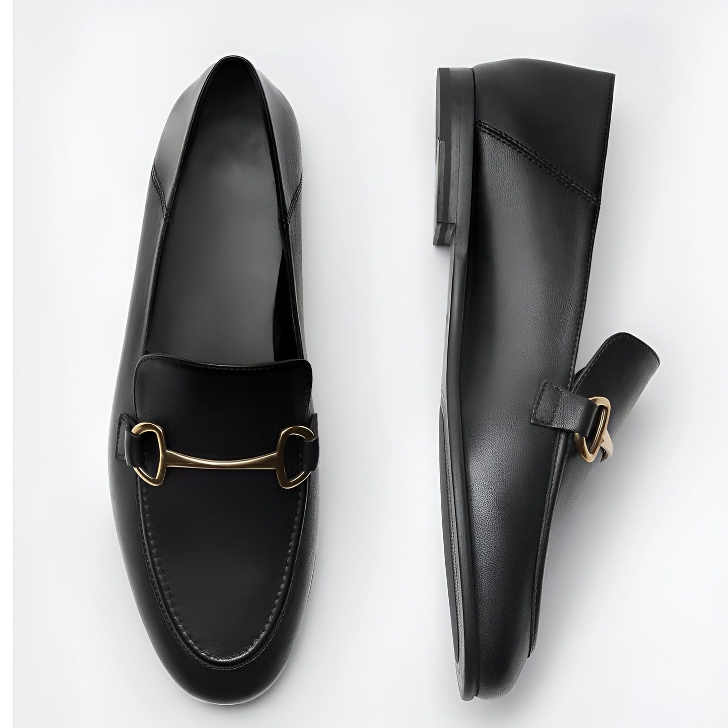 BrandX Mocassins Cuir Véritable Homme & Élégants