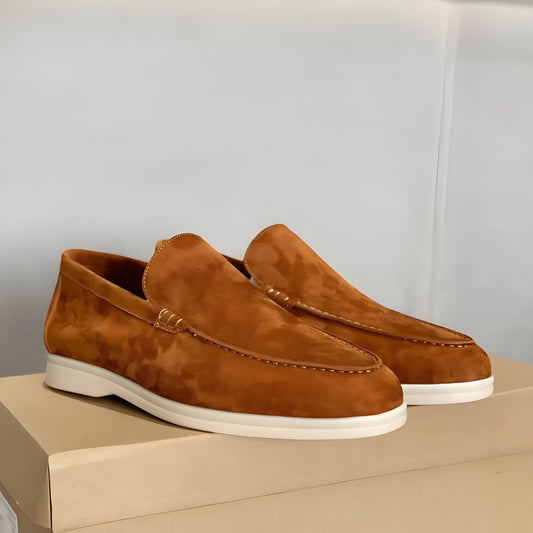 Stefano Confortables Mocassins Homme Cuir Véritable