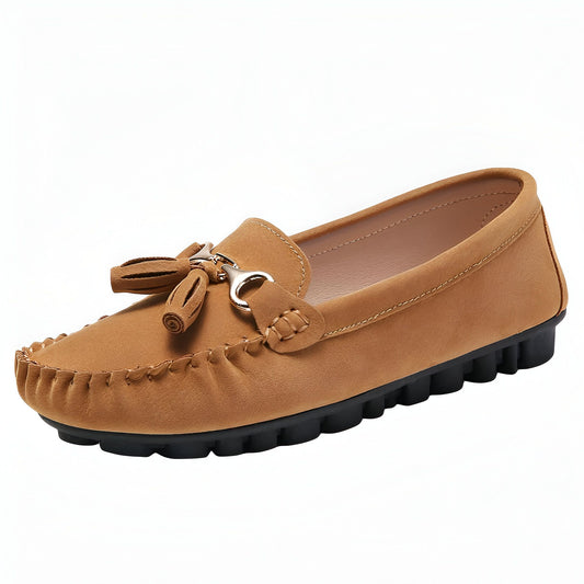 Mocassins Daim Femme Décontractés - Édition Luxe