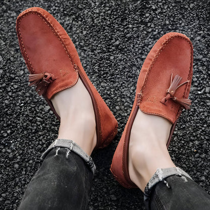BrandX Mocassins Daim Homme Respirant Tendance